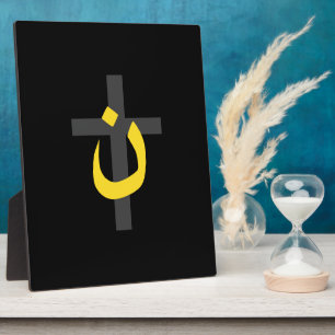 Christliche NS-Symbol Solidarität Cross Decke Fotoplatte
