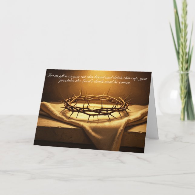 Christliche Passover-Karte Ankündigung (Vorderseite)