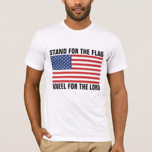 CHRISTLICHE PATRIOTISCHE T - SHIRT, STAND FÜR DIE T-Shirt