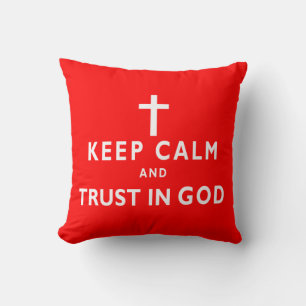 CHRISTLICHE PILLOWS im Zimmer behalten Kissen