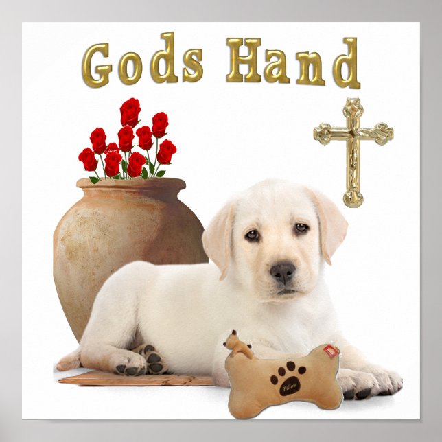 Christliche Poster für Welpen (Vorne)