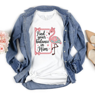 Christliche religiöse Ausgewogenheit in Ihm Flamin T-Shirt