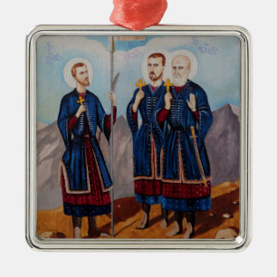 Christliche religiöse Kunstwerke Silbernes Ornament