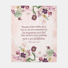 Christliche rosa Blumen-Schrift