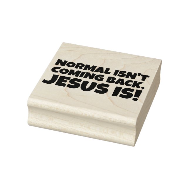 CHRISTLICHE RUBBER-BRIEFMARKE, NORMALE KOMMEN NICH GUMMISTEMPEL (Stempel)