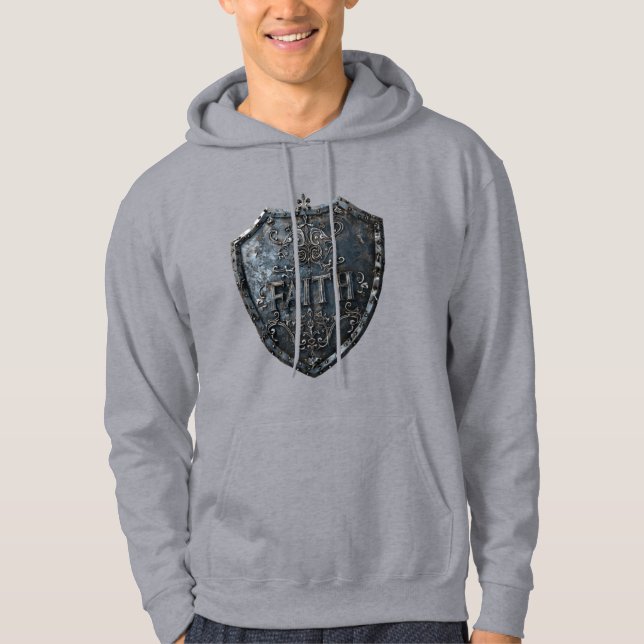 Christliche Rüstung des Glaubens Hoodie (Vorderseite)