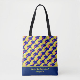 Christliche Schrift AUSTRALIA Isaiah YELLOW Tasche