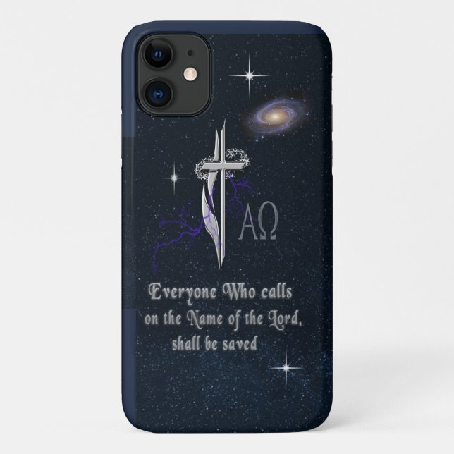 Christliche Schrift Case-Mate iPhone Hülle (Rückseite)
