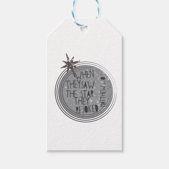 Christliche Schrift Geschenkanhänger (Vorderseite)