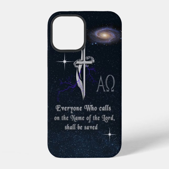 Christliche Schrift iPhone 12 Hülle (Rückseite)