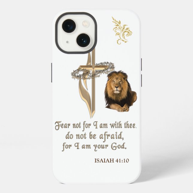 Christliche Schrift iPhone Hülle (Rückseite)