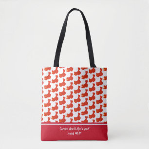 Christliche Schrift Isaiah   CHINA FLAG Tasche