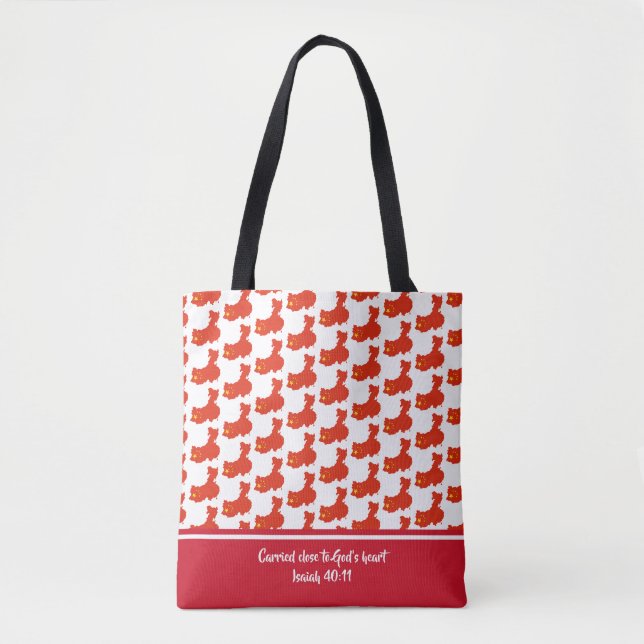 Christliche Schrift Isaiah | CHINA FLAG Tasche (Vorderseite)