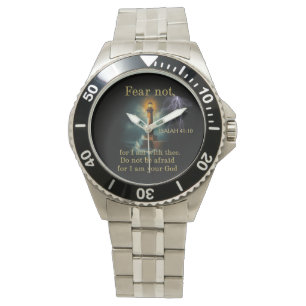 Christliche Schrift JESESAJA 41:10 Armbanduhr