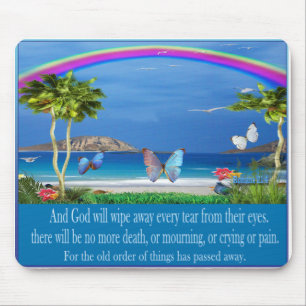 Christliche Schrift Mousepad
