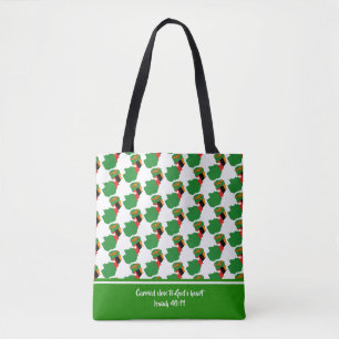 Christliche Schrift ZAMBIA FLAG Isaiah Tasche