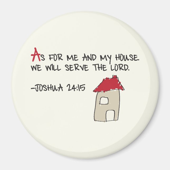 Christliche Schriften Magnet (Vorne)