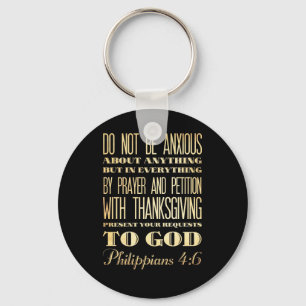 Christliche schriftmäßige Bibel - Philippians-4: Schlüsselanhänger
