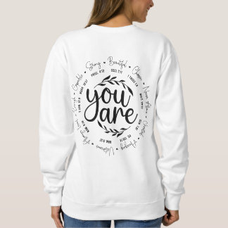 Christliche Scriptergestaltung Inspiration Sweatshirt