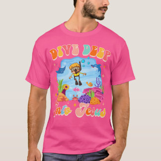Christliche Scuba Diver Scuba Vbs Dives Tief T-Shirt