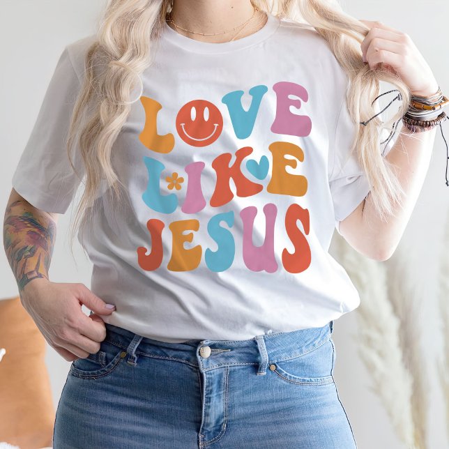 Christliche Shirts, Christliches Shirt, Liebe wie  T-Shirt (Von Creator hochgeladen)