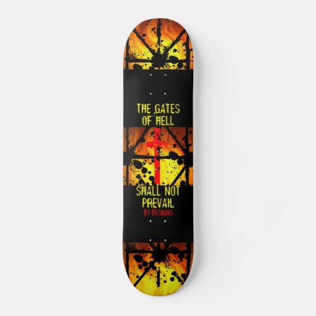 Christliche Skateboard (Vorderseite)