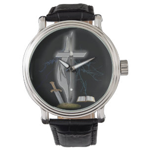 Christliche Soldatenartikel Armbanduhr