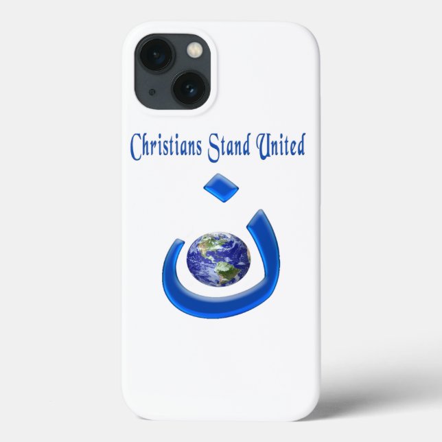 Christliche Solidarität Case-Mate iPhone Hülle (Rückseite)