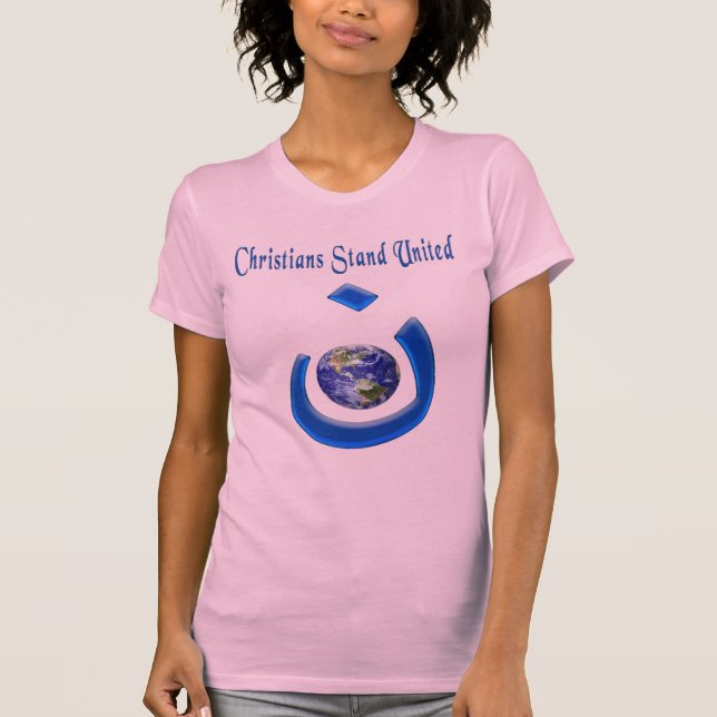 Christliche Solidarität T-Shirt (Vorderseite)