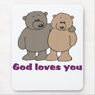 Christliche Sprichwort-Mausunterlage Mousepad