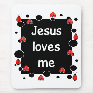 Christliche Sprichwort-Mausunterlage Mousepad