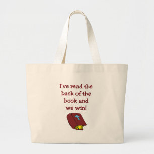 Christliche Sprichwort-Taschen-Tasche Jumbo Stoffbeutel