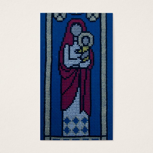 Christliche Stickerei (Vorderseite)