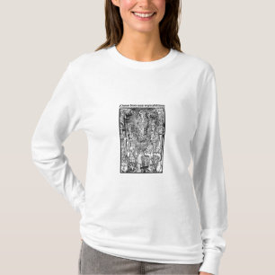 Christliche Symbole für das Shirt der Frauen