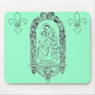 Christliche Symbole Maus-Pad Mousepad