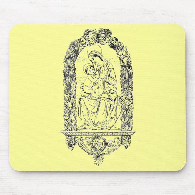Christliche Symbole Maus-Pad Mousepad (Vorne)