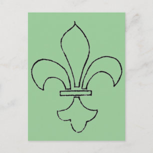 Christliche Symbole Postkarte