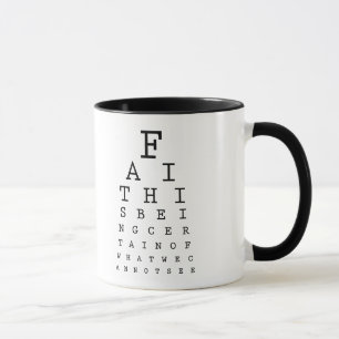 Christliche Tasse: Glauben-Vision Tasse