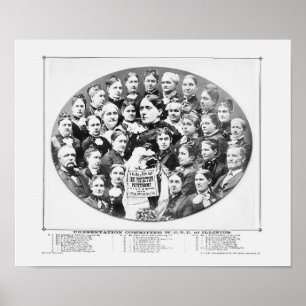 Christliche Temperance-Gewerkschaft der Frauen in  Poster