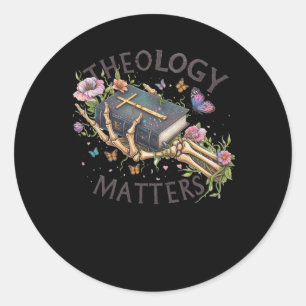 Christliche Theologie S Aufkleber