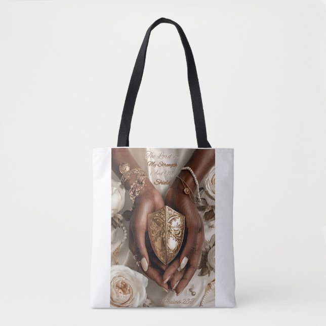 Christliche Tragetaschen, wiederverwendbare Totbeu Tasche (Vorderseite)