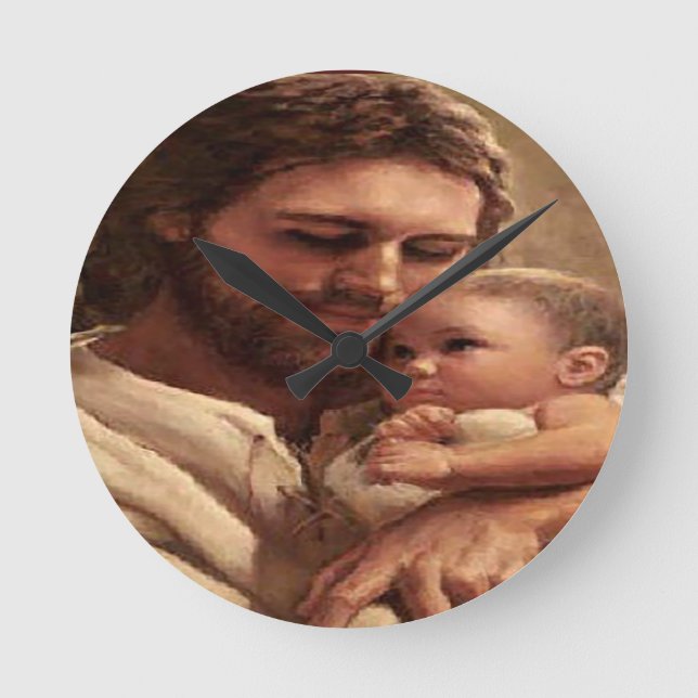 Christliche Uhren Jesus und Kind (Vorderseite)
