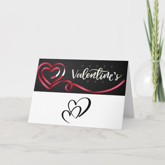 Christliche Valentintagskarte Karte (Vorderseite)