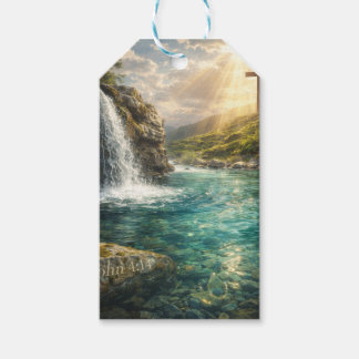 Christliche Wandkunst 'Lebendiges Wasser' Geschenkanhänger