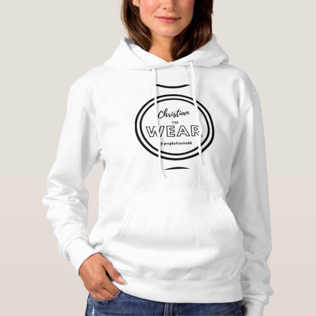 Christliche Weberei Hoodie (Vorderseite)