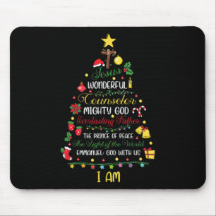 Christliche Weihnachten Jesus Bibel Namen Weihnach Mousepad
