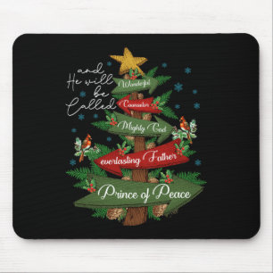 Christliche Weihnachten wird er als wunderbarer Co Mousepad