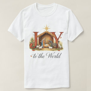 Christliche Weihnachtsfreude für die Welt: Die Ges T-Shirt