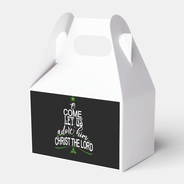 Christliche Weihnachtsgeschenke für Männer und Fra Geschenkschachtel (Vorderseite)