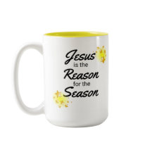 Christliche Weihnachtskaffee-Tasse, Christlicher U
